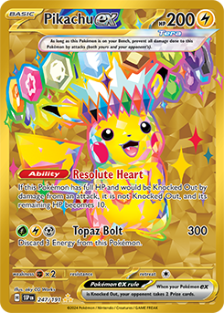 Golden Jewel Pikachu